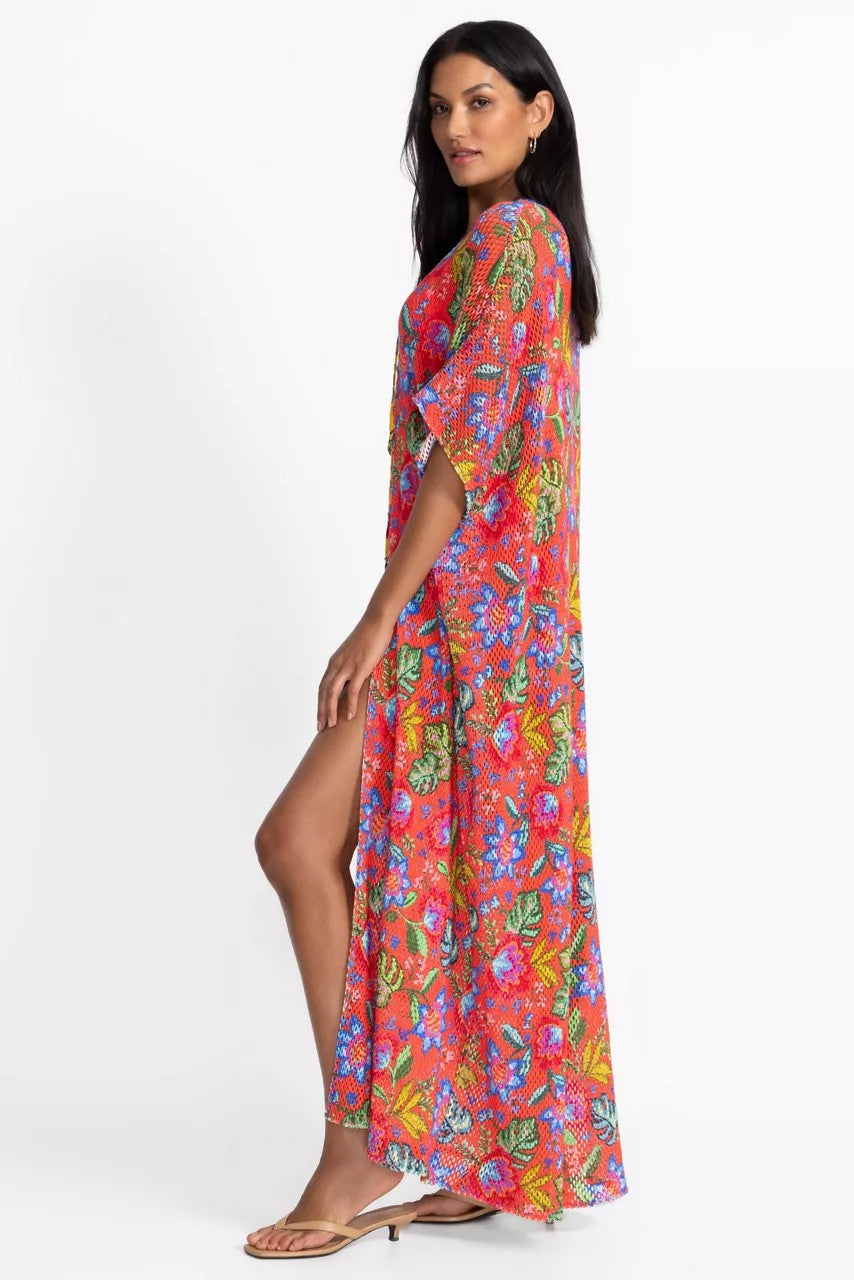 Johnny Was Women RUMBA MAXI CROCHET KIMONO