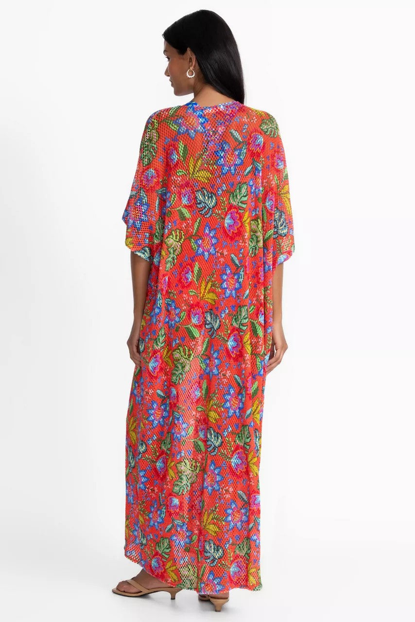 Johnny Was Women RUMBA MAXI CROCHET KIMONO