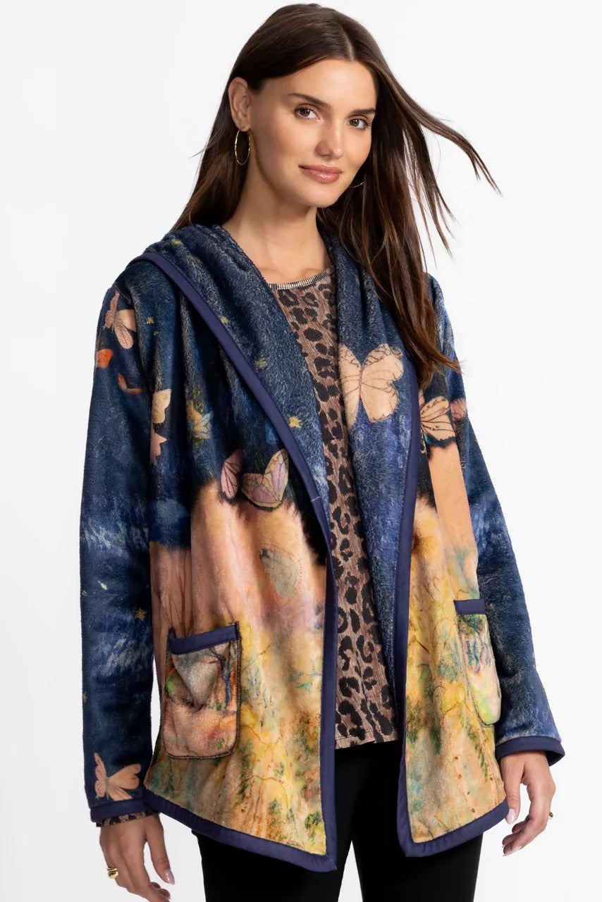 Johnny Was Women JOAN REVERSIBLE SHERPA JACKET
