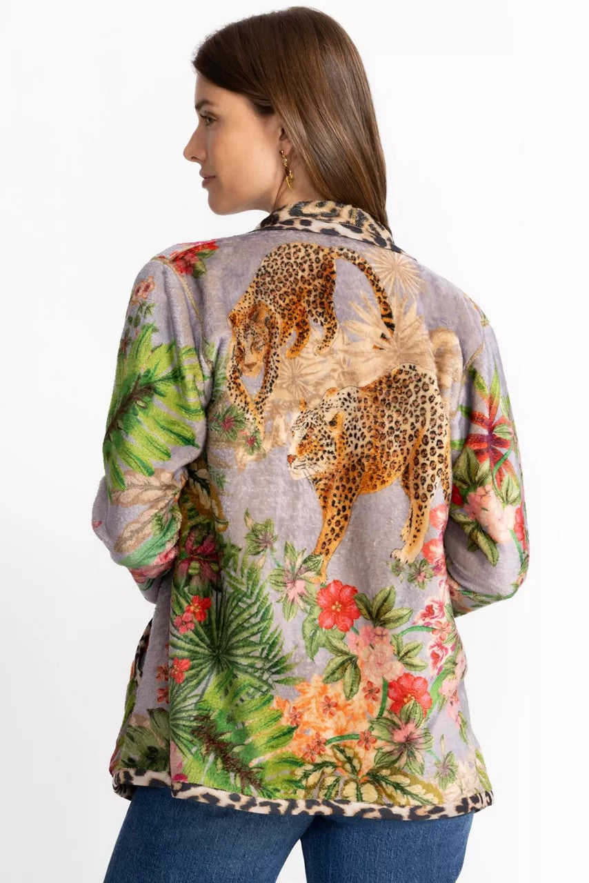 Johnny Was Women REVERSIBLE JOAN WRAP BINDED SHERPA JACKET