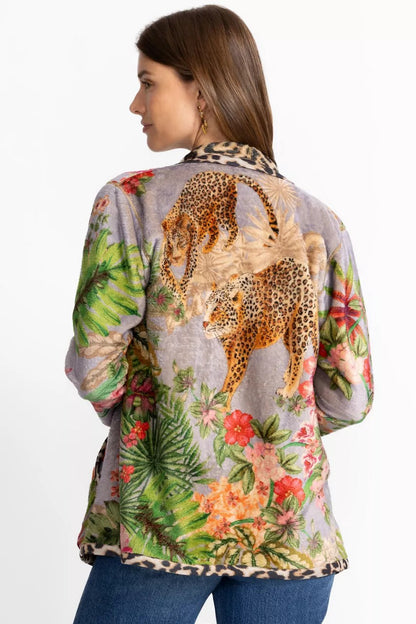 Johnny Was Women REVERSIBLE JOAN WRAP BINDED SHERPA JACKET