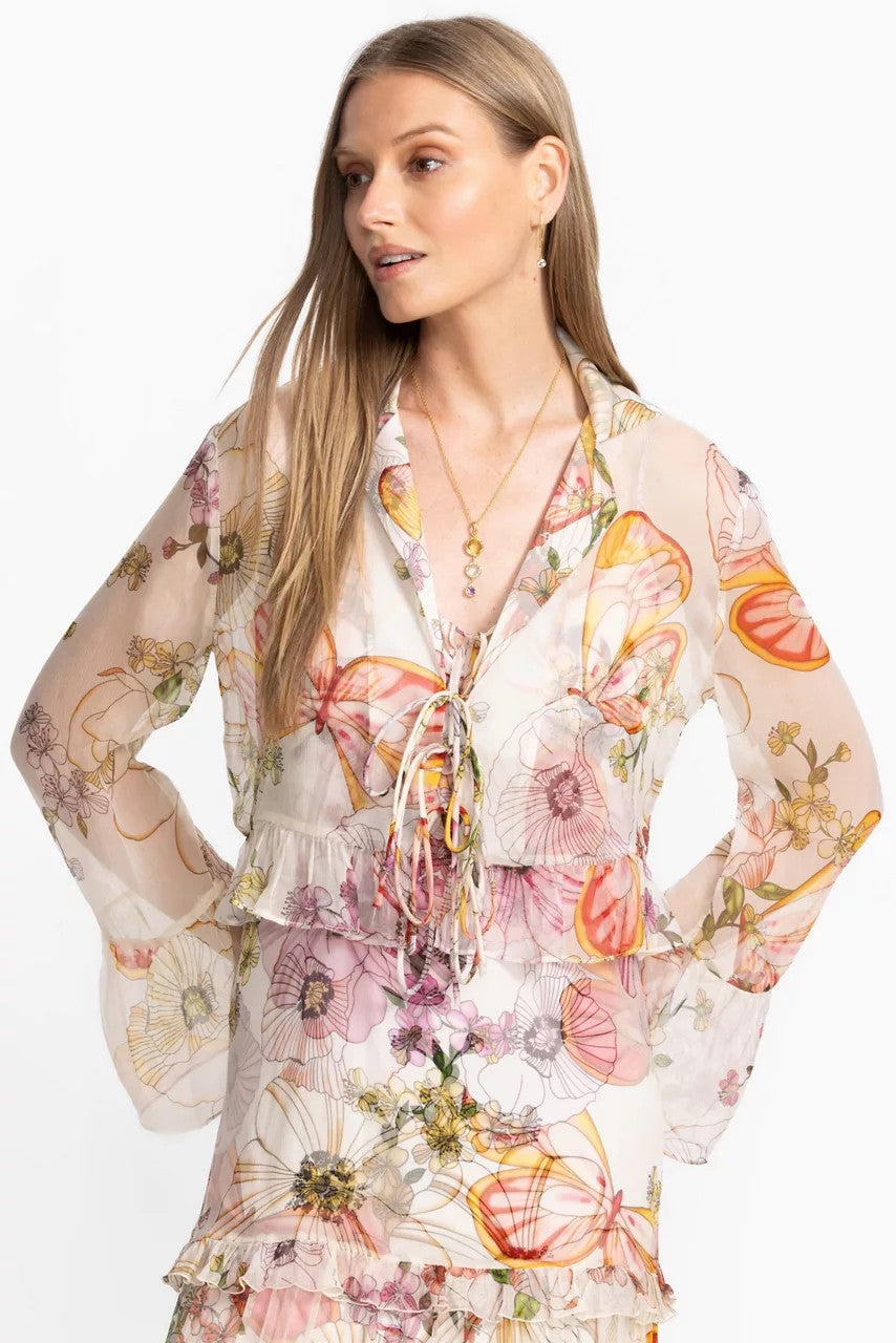Johnny Was Women KATRIZ RUFFLE BOLERO
