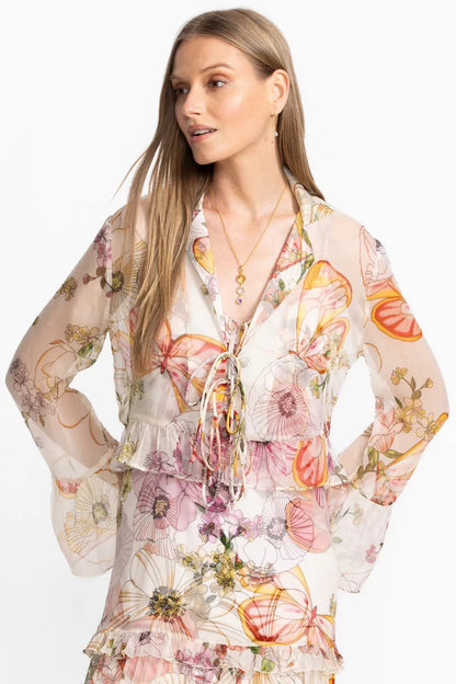 Johnny Was Women KATRIZ RUFFLE BOLERO