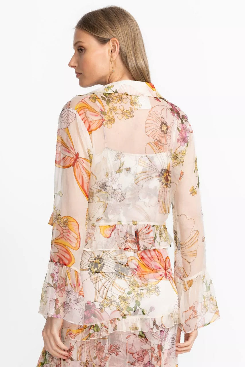 Johnny Was Women KATRIZ RUFFLE BOLERO