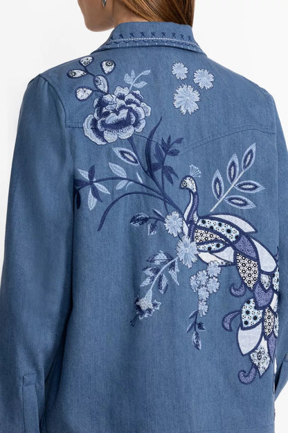 Johnny Was Women WESTERN WORKER JACKET