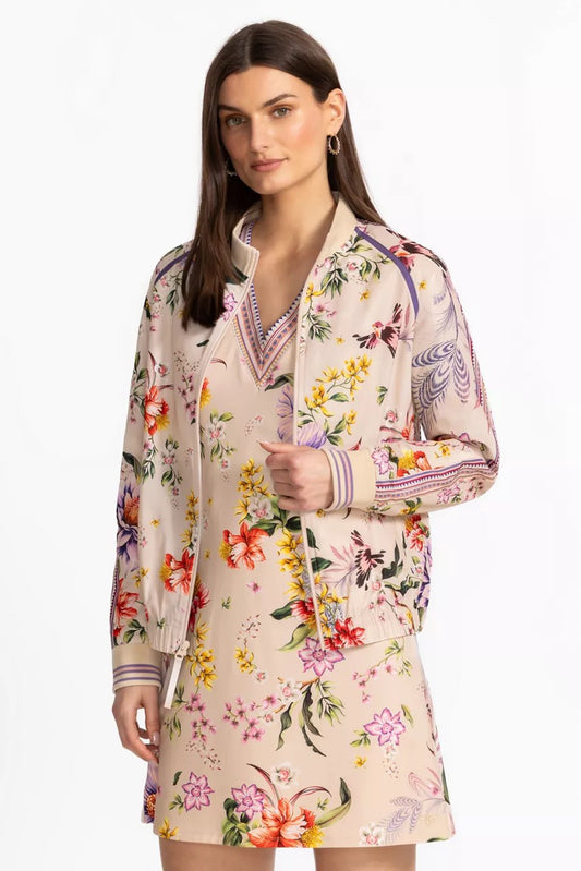Johnny Was Women BEE ACTIVE SPORTY BOMBER JACKET