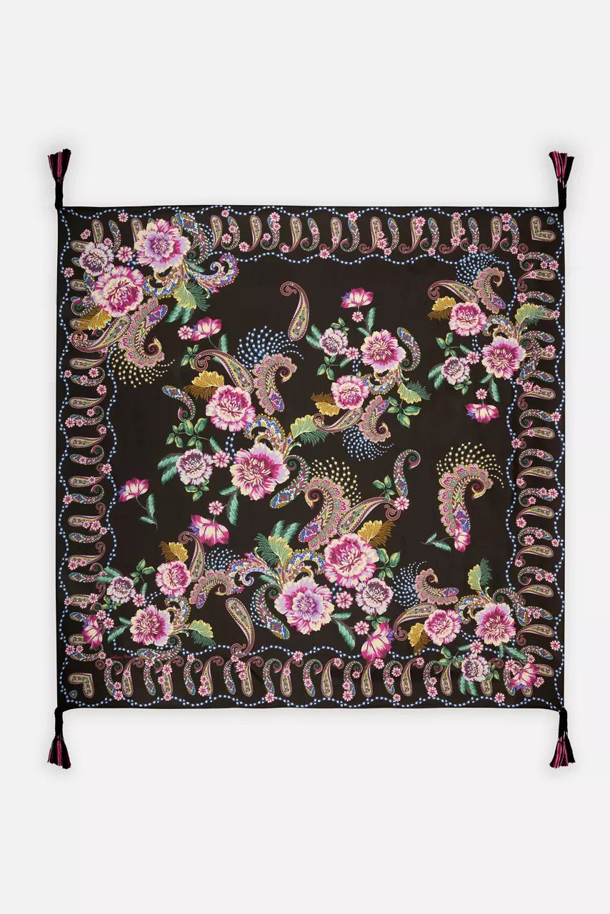 Johnny Was Women CAMINO SERRA SILK SCARF