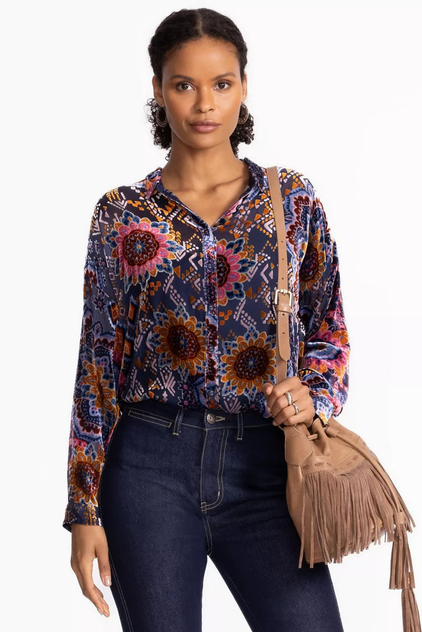 Johnny Was Women THE OVERSIZED AUDREY SHIRT