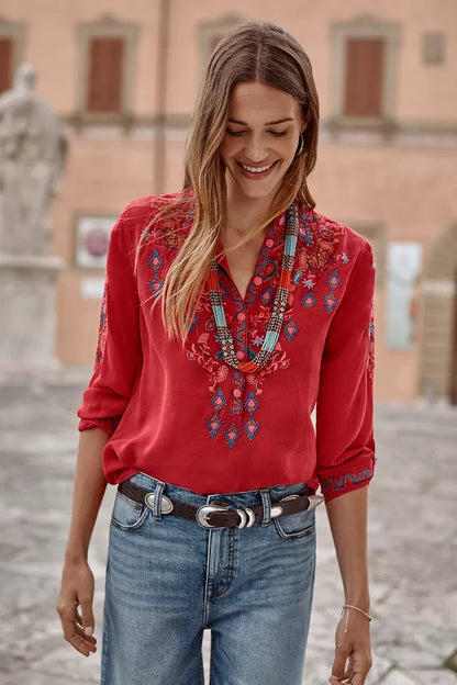 Johnny Was Women ALBA BLOUSE