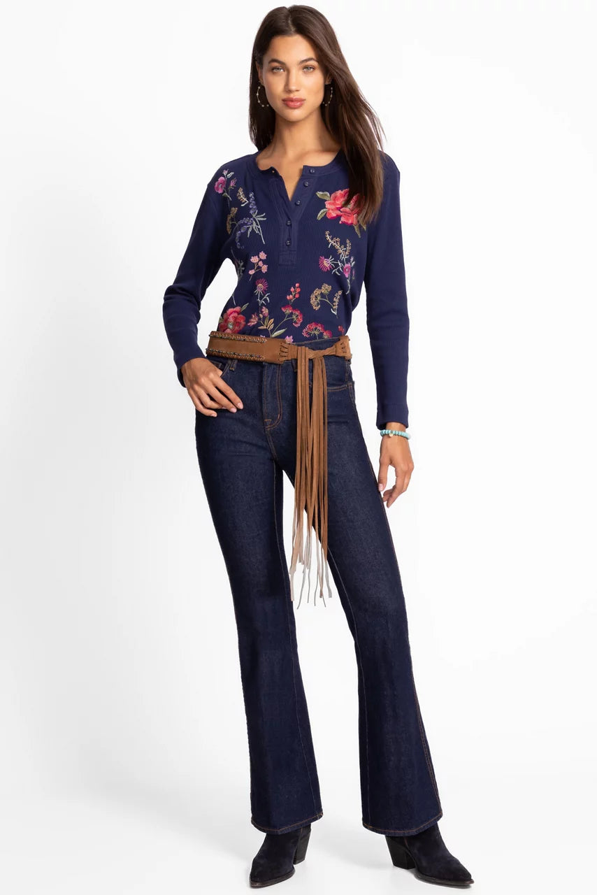 Johnny Was Women MIXED MEDIA HENLEY THERMAL
