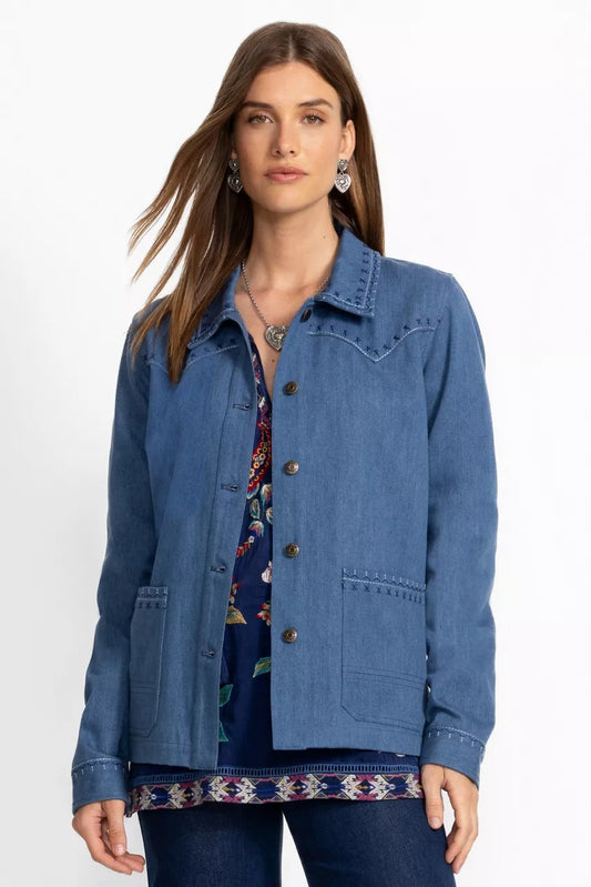 Johnny Was Women WESTERN WORKER JACKET