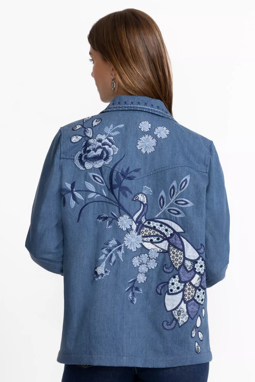 Johnny Was Women WESTERN WORKER JACKET