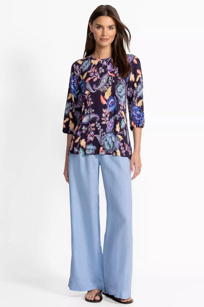 Johnny Was Women THE JANIE FAVORITE PUFF SLEEVE TOP