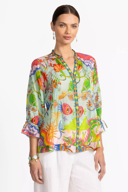 Johnny Was Women VACANZA BLOUSE
