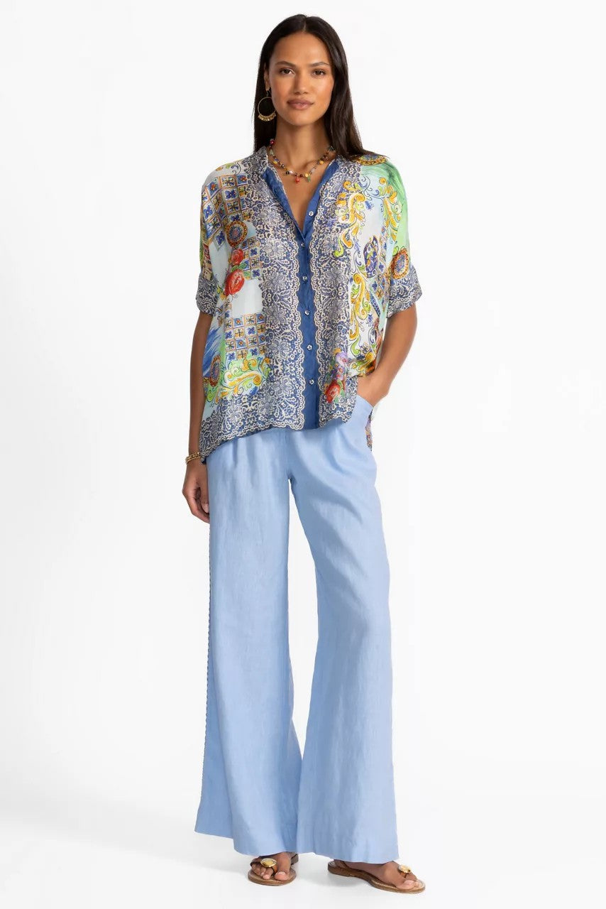 Johnny Was Women SHIRO BUTTONED DOWN SHIRT