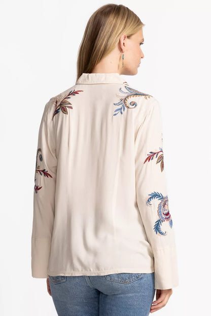 Johnny Was Women VINTAGE BUTTON DOWN SHIRT