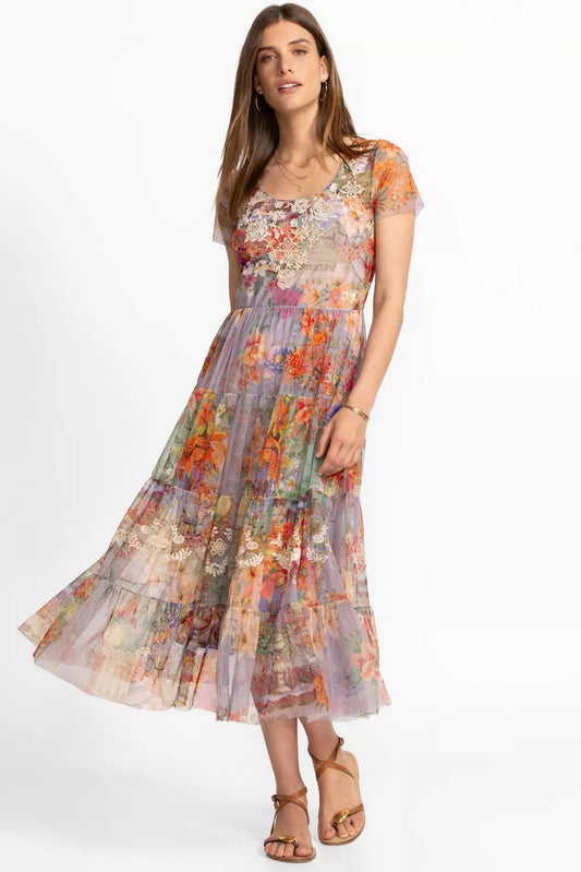 Johnny Was Women YASMINE MESH DRESS