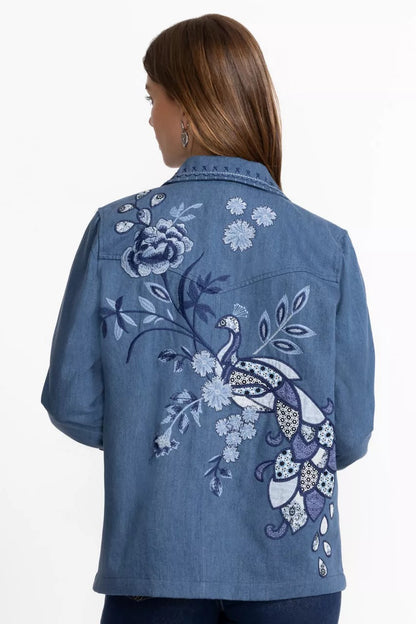 Johnny Was Women WESTERN WORKER JACKET