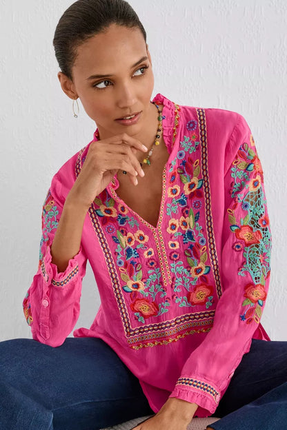 Johnny Was Women SIMONE BLOUSE