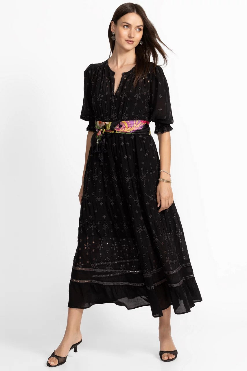 Johnny Was Women DAPHNE EMBROIDERED MAXI DRESS