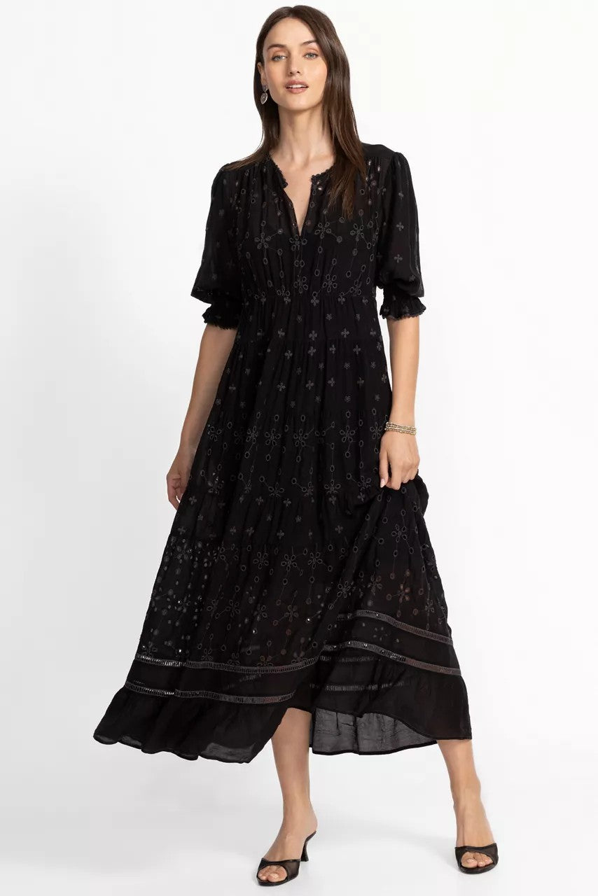 Johnny Was Women DAPHNE EMBROIDERED MAXI DRESS