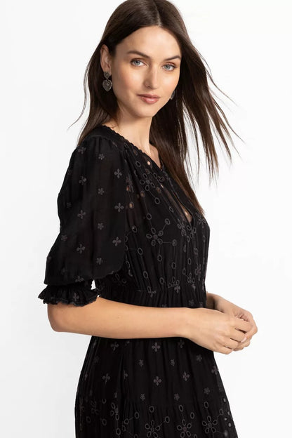 Johnny Was Women DAPHNE EMBROIDERED MAXI DRESS