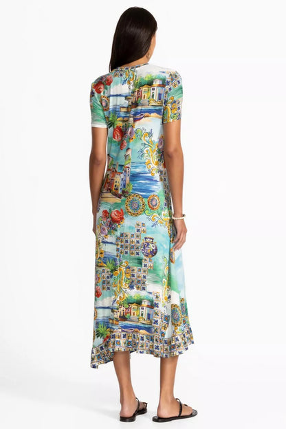 Johnny Was Women THE JANIE FAVORITE ASYMMETRIC HEM SHORT DRESS