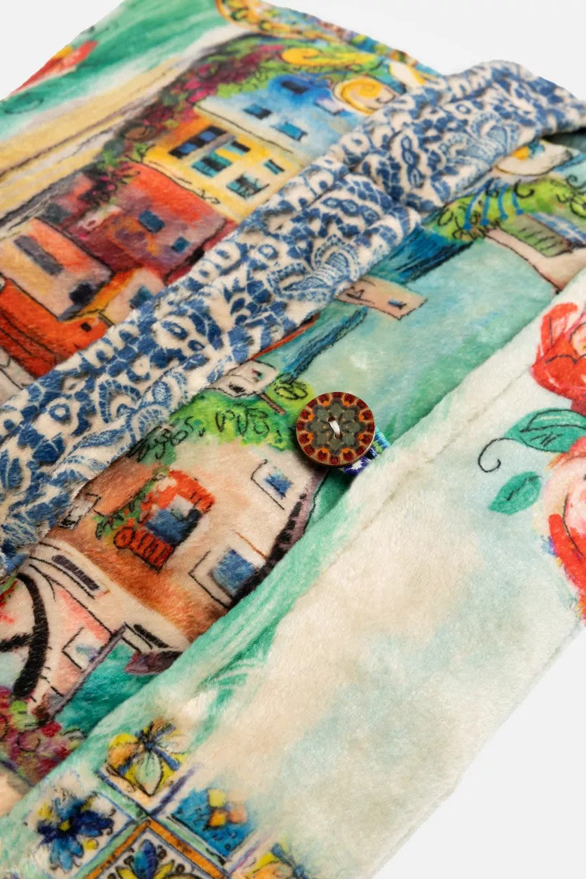 Johnny Was Women Travel Blanket