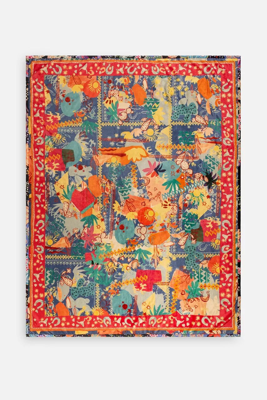 Johnny Was Women Travel Blanket