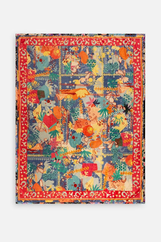 Johnny Was Women Travel Blanket