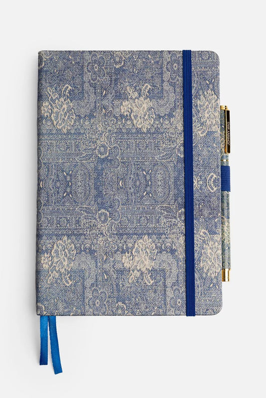 Johnny Was Women DENIM EMBROIDERY JOURNAL AND PEN SET