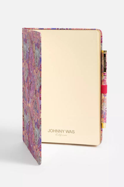 Johnny Was Women SANDALWOOD PINK JOURNAL AND PEN SET