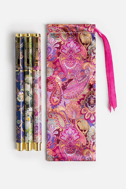 Johnny Was Women SANDALWOOD PINK PEN SET