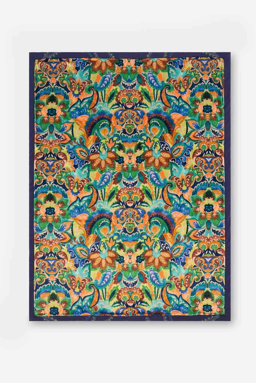Johnny Was Women EMBROIDERED THROW BLANKET