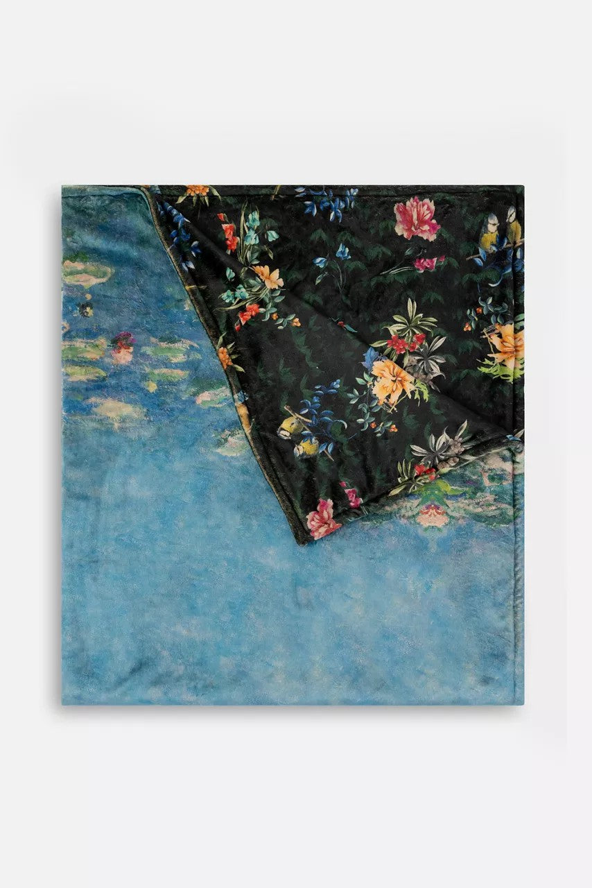Johnny Was Women MONET WATER LILIES LAUREL CANYON COZY BLANKET