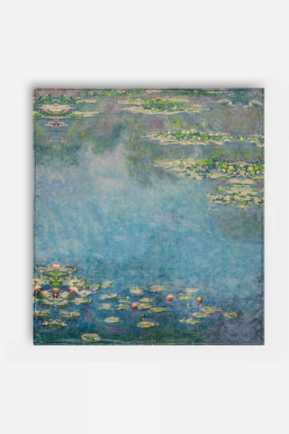 Johnny Was Women MONET WATER LILIES LAUREL CANYON COZY BLANKET