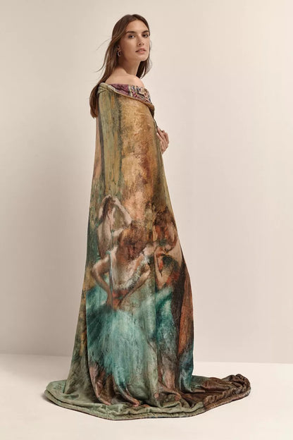 Johnny Was Women DEGAS DANCERS LAUREL CANYON COZY BLANKET