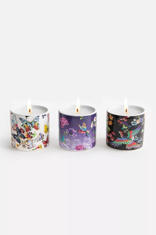 Johnny Was Women Fine Set Of 3 Votive Candles