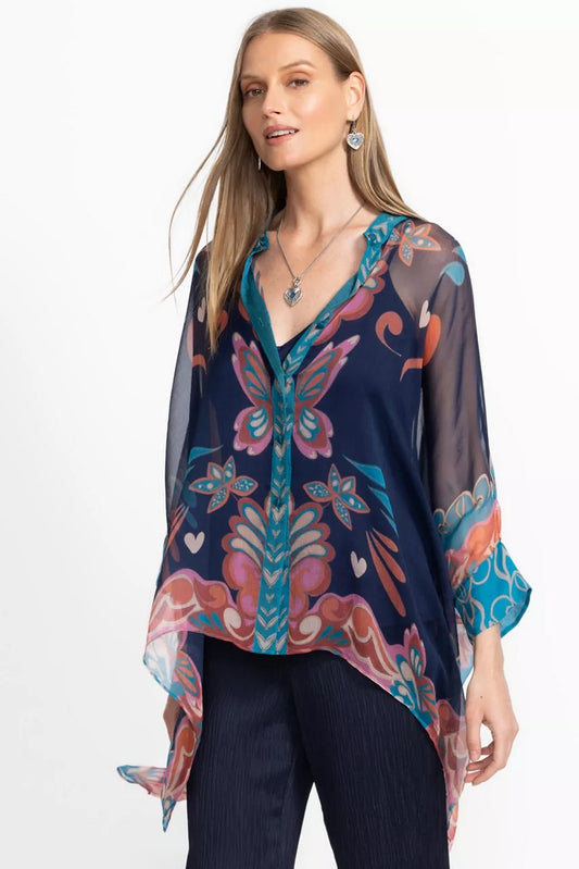 Johnny Was Women KATIA OVERSIZED BLOUSE