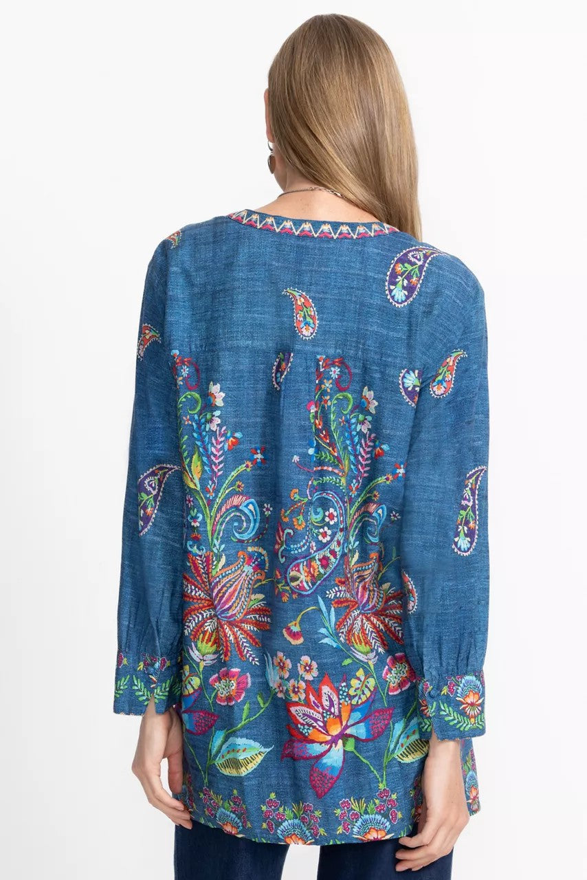 Johnny Was Women HENLEY VOYAGER TUNIC