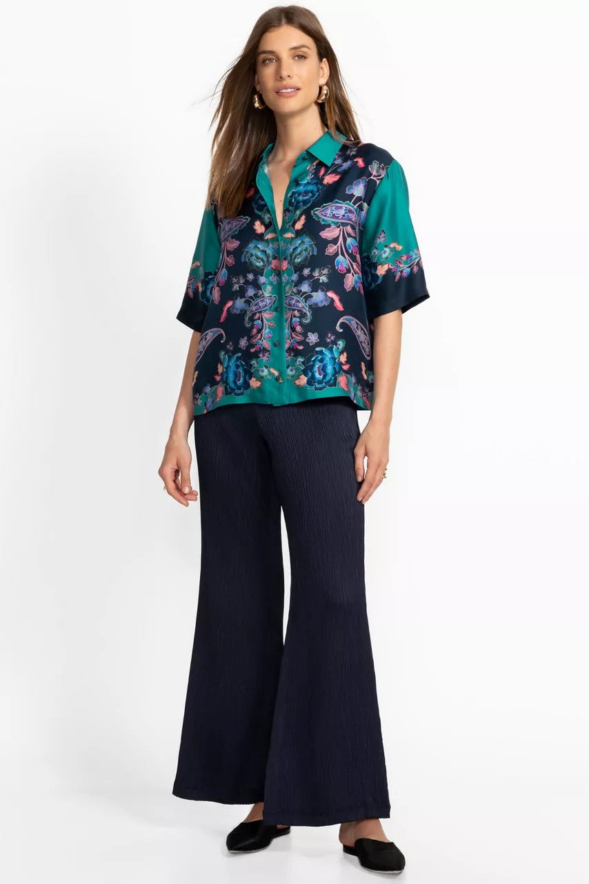 Johnny Was Women CLAUDINE BUTTON DOWN SHIRT