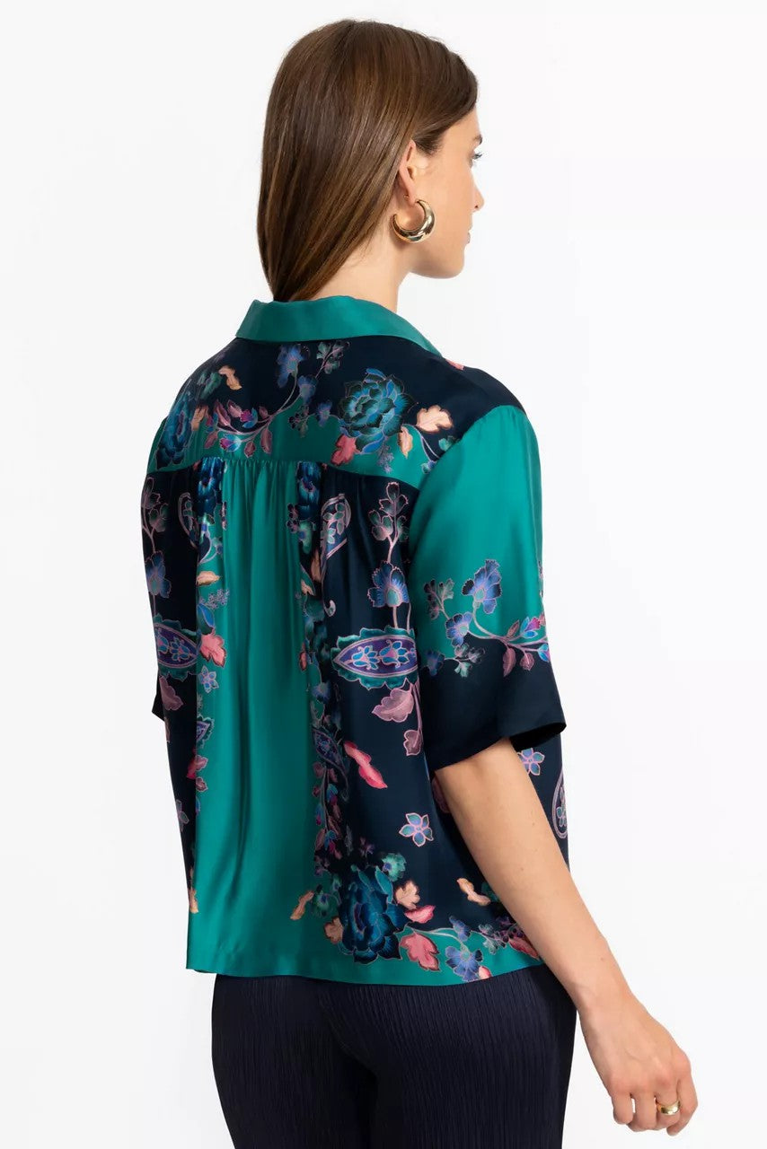 Johnny Was Women CLAUDINE BUTTON DOWN SHIRT