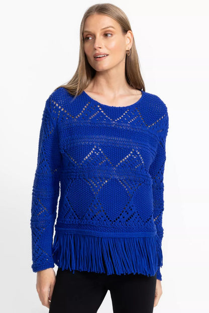 Johnny Was Women THE FRINGE PULLOVER