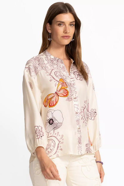 Johnny Was Women LUCINDA BUTTON DOWN SHIRT