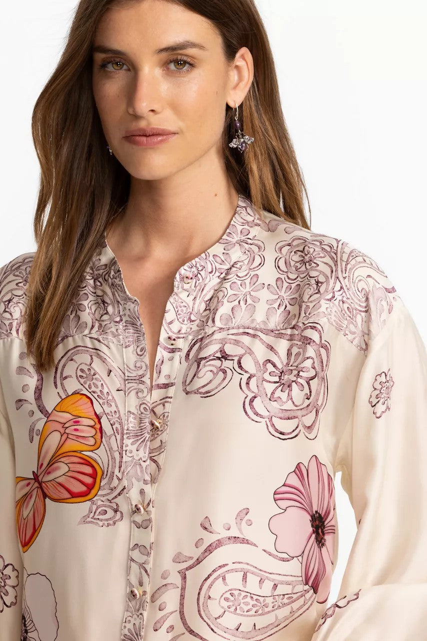 Johnny Was Women LUCINDA BUTTON DOWN SHIRT
