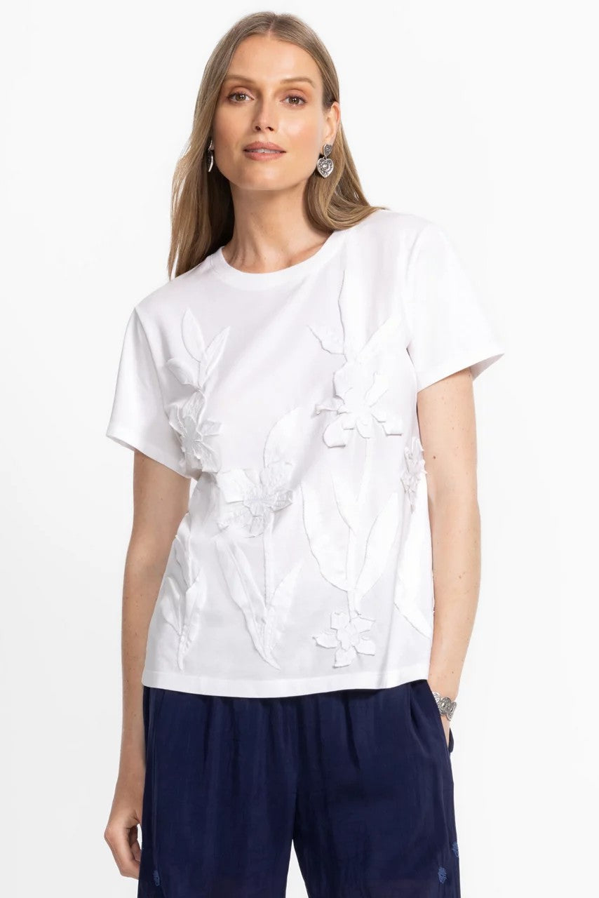 Johnny Was Women CREW NECK TEE