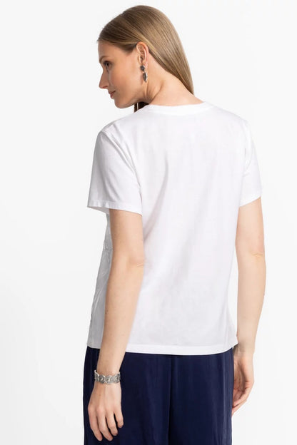 Johnny Was Women CREW NECK TEE
