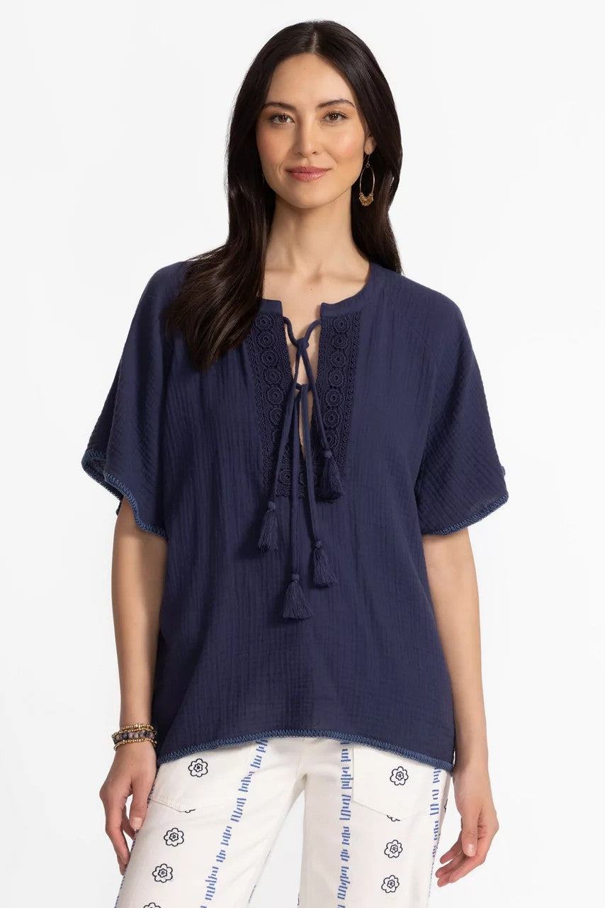 Johnny Was Women RAGLAN PONCHO TOP