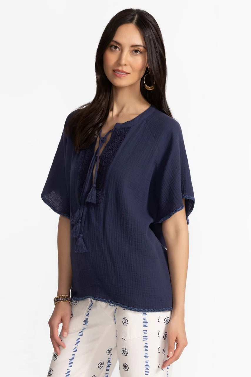 Johnny Was Women RAGLAN PONCHO TOP