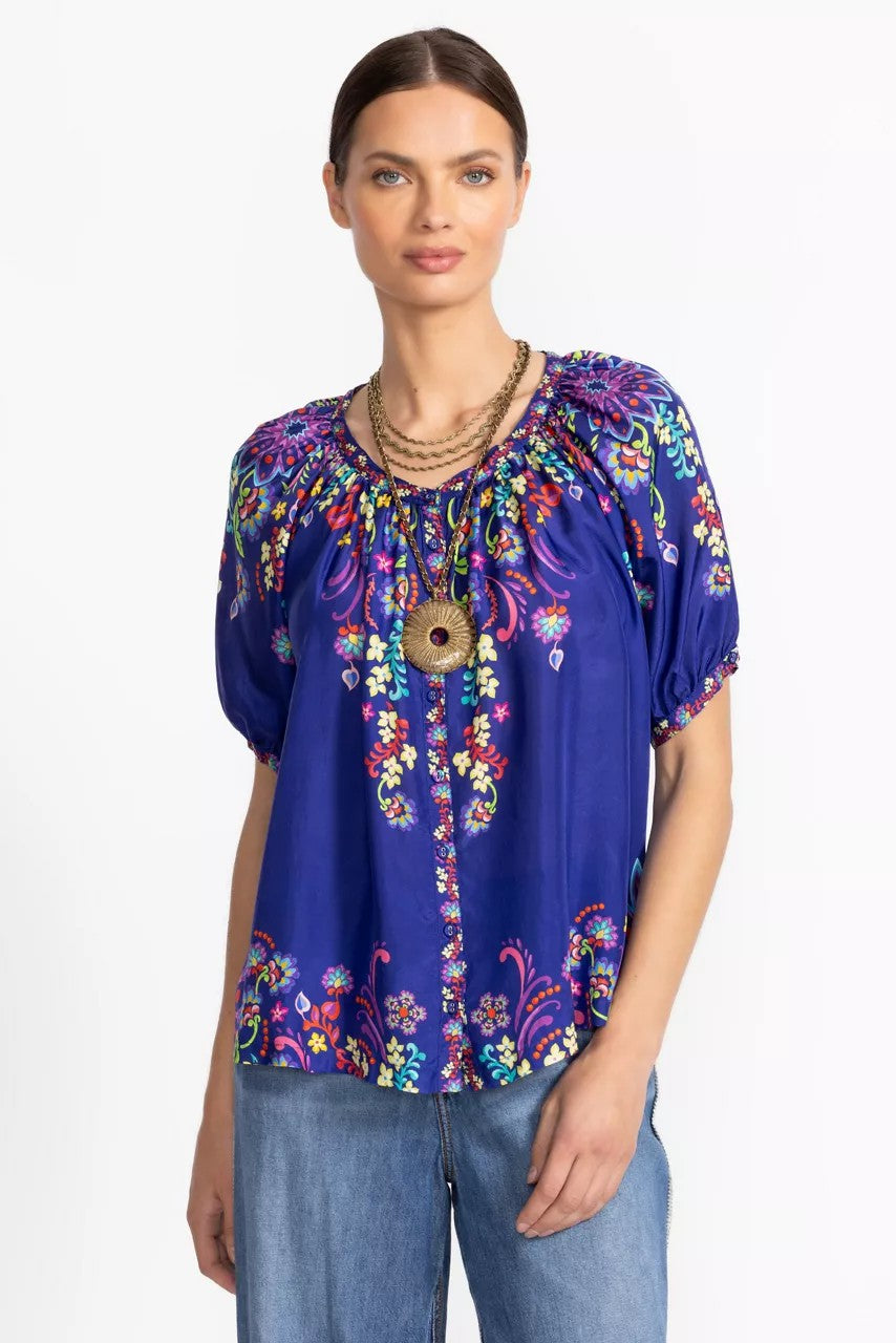 Johnny Was Women AVAH BUTTONED DOWN SHIRT